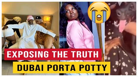 So it could be the reason for committing suicide by her. . Dubai porta potty viral video